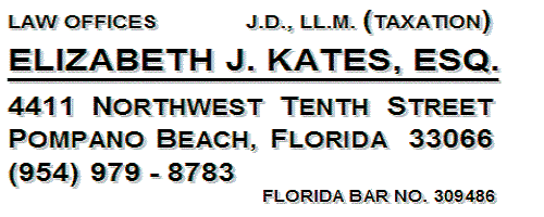 contact Elizabeth J. Kates, Esq. Law Firm - Broward County, Palm Beach County, Pompano Beach, Delray Beach, Boynton Beach, Palm Beach, estate planning, elder law, probate