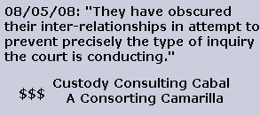 Child Custody Consulting in a Consorting Camarilla